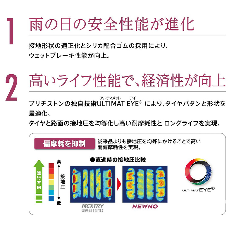 日本最級 2023年製造品 ブリヂストン NEWNO ニューノ 155 65R14 75H 4