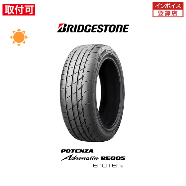 �u���a�X�g�� POTENZA Adrenalin RE005 245/35R19 93Y XL �T�}�[�^�C�� 1�{