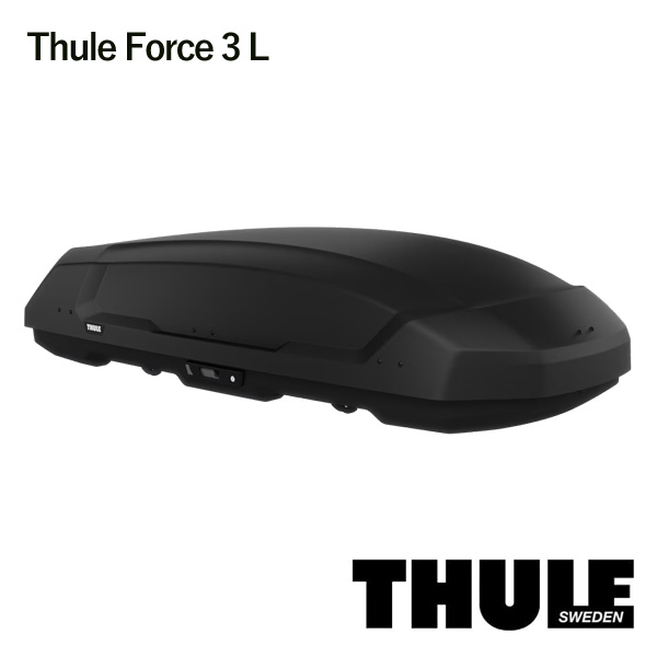 THULE ルーフボックス Force 3 L ブラックエアロスキン 品番:TH645700 スーリー フォース3
