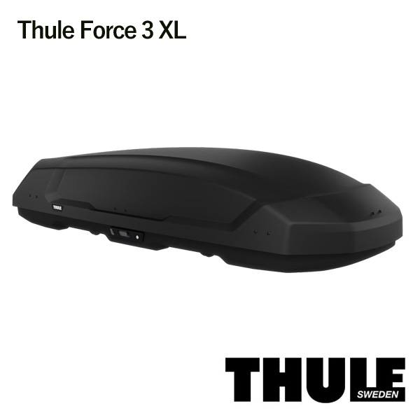 THULE ルーフボックス Force 3 XL ブラックエアロスキン 品番:TH645800 スーリー フォース3