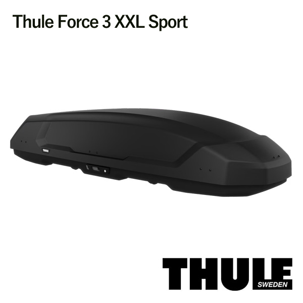 THULE ���[�t�{�b�N�X Force 3 XXL Sport �u���b�N�G�A���X�L�� �i��:TH645300 �X�[���[ �t�H�[�X3