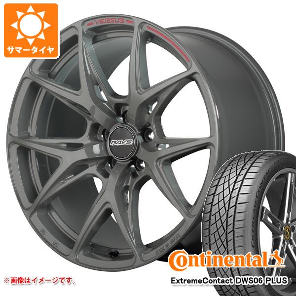 サマータイヤ 245/45R18 100Y XL コンチネンタル エクストリームコンタクト DWS06 プラス レイズ ベルサス クラフトコレクション VV21S 8.0 18 :21sccg8 36710:タイヤ1番