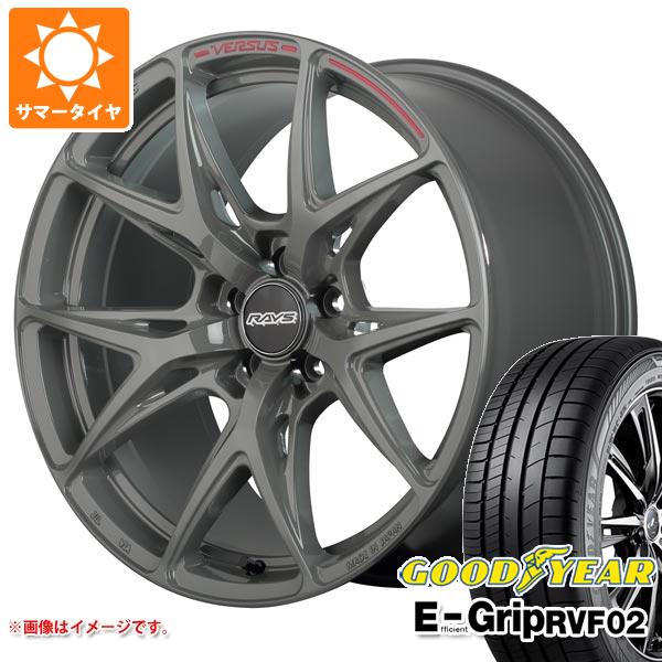 サマータイヤ 245/45R20 103W XL グッドイヤー エフィシエントグリップ RVF02 レイズ ベルサス クラフトコレクション VV21S 8.5-20｜tire1ban