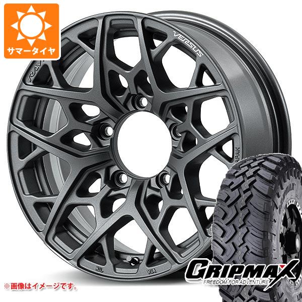 ジムニーシエラ JB74W用 サマータイヤ グリップマックス マッドレイジ M/T LT235/70R16 106Q ホワイトレター レイズ ベルサス VV25MX 6.0 16 :25mxaps 38106 s861007zk:タイヤ1番