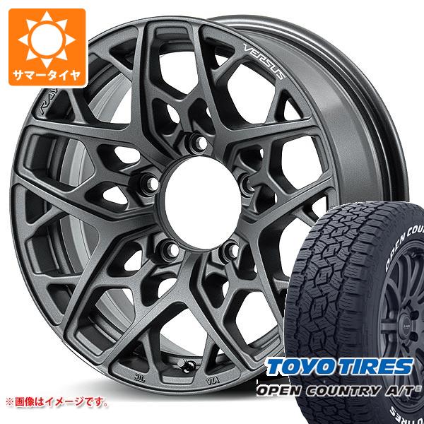 ジムニーシエラ JB74W用 2024年製 サマータイヤ トーヨー オープンカントリー A/T3 215/70R16 100T ホワイトレター レイズ ベルサス VV25MX 6.0 16 :25mxaps 41238 s86770zk:タイヤ1番