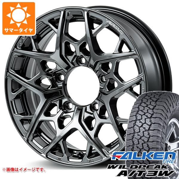 ジムニーシエラ JB74W用 サマータイヤ ファルケン ワイルドピーク A/T3W LT225/75R16 115/112Q レイズ ベルサス VV25MX 6.0 16 :25mxyns 31879 s861005zk:タイヤ1番