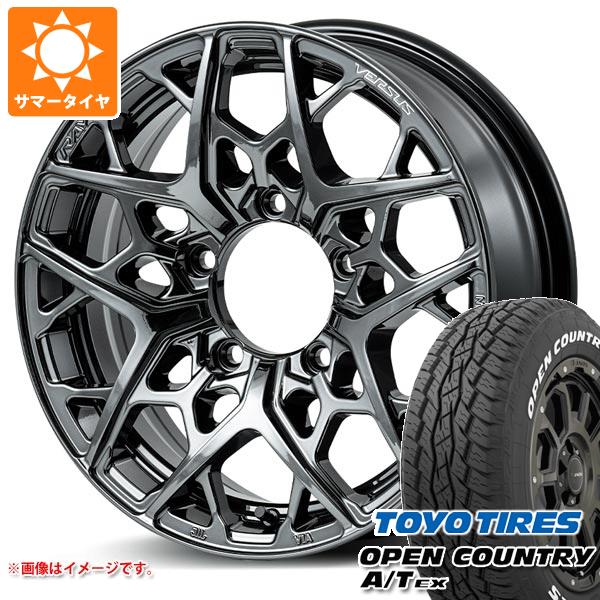 5本セット ジムニーシエラ JB74W用 サマータイヤ トーヨー オープンカントリー A/T EX 215/70R16 100H アウトサイドホワイトレター ベルサス VV25MX 6.0 16 :25mxyns 36841 s86770zk 5:タイヤ1番