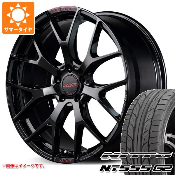 サマータイヤ 245/40R20 99Y XL ニットー NT555 G2 レイズ ホムラ 2x7FT スペックM 8.5-20