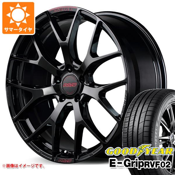 サマータイヤ 225/40R19 93W XL グッドイヤー エフィシエントグリップ RVF02 レイズ ホムラ 2x7FT スペックM 8.0-19｜tire1ban