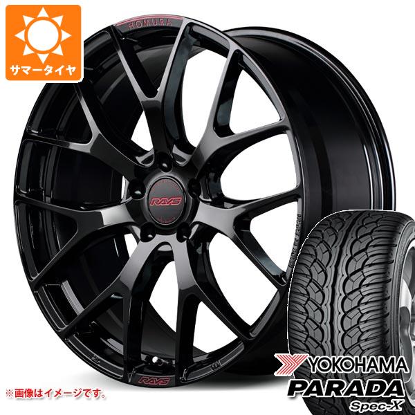 サマータイヤ 255/40R20 101V REINF ヨコハマ パラダ スペック-X PA02 レイズ ホムラ 2x7FT スペックM 8.5-20｜tire1ban