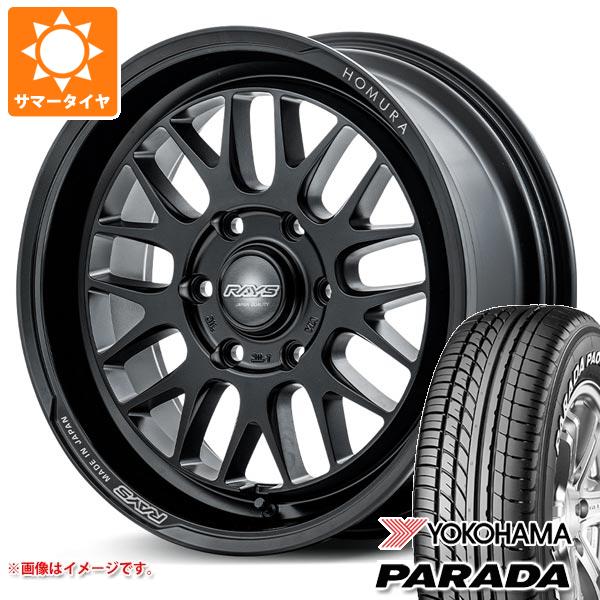 ハイエース 200系用 サマータイヤ ヨコハマ パラダ PA03 215/60R17C 109/107S ホワイトレター レイズ ホムラ 2x9L RA 6.5 17 :29lrabo 19619 t80968yt:タイヤ1番