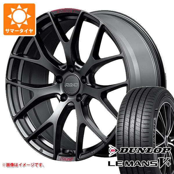 サマータイヤ 225/45R19 96W XL ダンロップ ルマン5 LM5+ レイズ ホムラ 2x7FT スポーツエディション 8.0 19 : 2x7ftsp 40278 : タイヤ1番