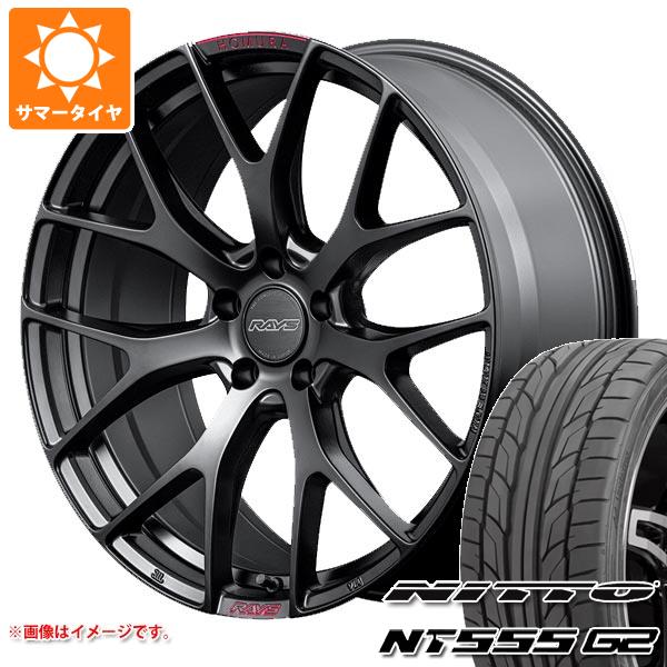 アルファード 40系用 サマータイヤ ニットー NT555 G2 245/45R20 103W XL  レイズ ホムラ 2x7FT スポーツエディション 8.5-20｜tire1ban