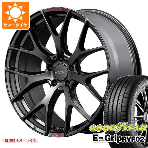 サマータイヤ 225/55R19 103W XL グッドイヤー エフィシエントグリップ RVF02 レイズ ホムラ 2x7FT スポーツエディション 8.0-19｜tire1ban