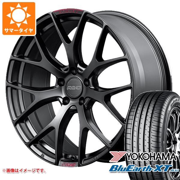 サマータイヤ 225/55R19 99V ヨコハマ ブルーアースXT AE61 レイズ ホムラ 2x7FT スポーツエディション 8.0 19 :2x7ftsp 34385:タイヤ1番