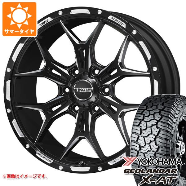 ランドクルーザー300用 サマータイヤ ヨコハマ ジオランダー X-AT G016 LT275/55R20 120/117Q ブラックレター TWS 306S ジオクロス モノブロック 8.5-20