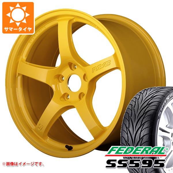 サマータイヤ 265/35R18 93W フェデラル SS595 レイズ グラムライツ 57CR 2324 LTD 9.5-18｜tire1ban