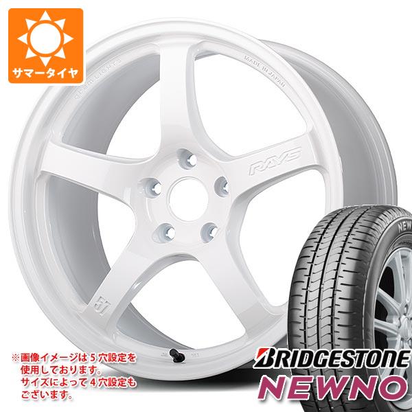 サマータイヤ 215/45R17 91W XL ブリヂストン ニューノ レイズ グラムライツ 57CR LTD 7.0 17 :57crltd 39979:タイヤ1番