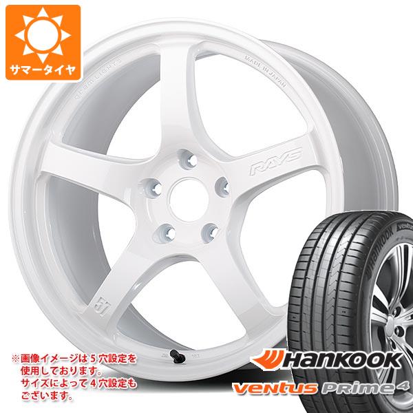 サマータイヤ 215/55R17 98W XL ハンコック ベンタス プライム4 K135 レイズ グラムライツ 57CR LTD 7.0 17 :57crltd 39901:タイヤ1番