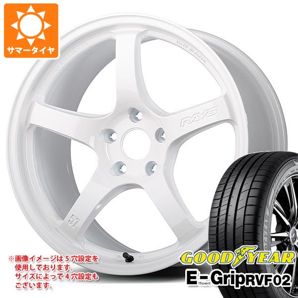 サマータイヤ 215/60R17 100H XL グッドイヤー エフィシエントグリップ RVF02 レイズ グラムライツ 57CR LTD 7.0-17｜tire1ban