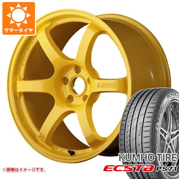 サマータイヤ 265/35R18 97Y XL クムホ エクスタ PS71 レイズ グラムライツ 57DR 2324 LTD 9.5-18｜tire1ban