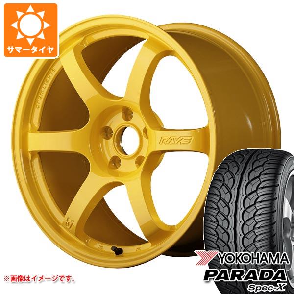 サマータイヤ 235/55R18 100V ヨコハマ パラダ スペック X PA02 レイズ グラムライツ 57DR 2324 LTD 8.5 18 :57dr2324 4866:タイヤ1番