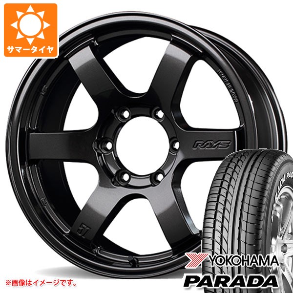 RAYS gram LIGHTS ハイエース 15インチ 6穴 2本① RAYS ハイエース 200系用 2026年製 サマータイヤ ヨコハマ パラダ PA03
