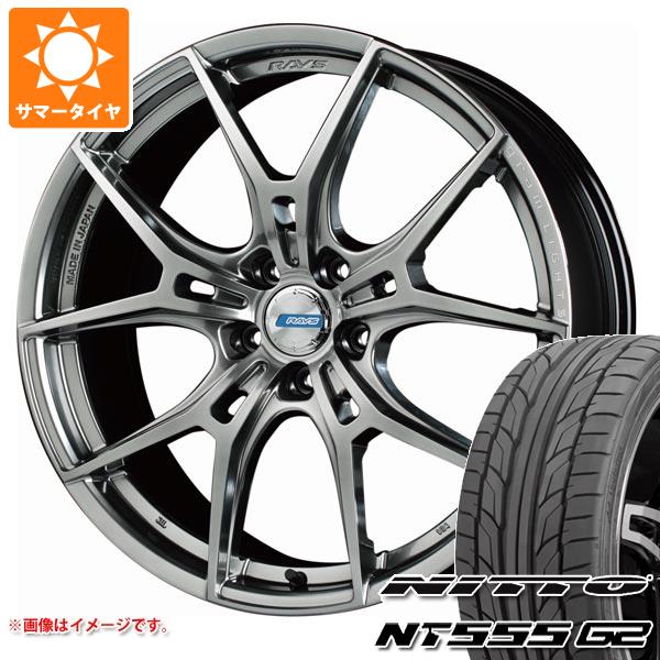 サマータイヤ 225/35R19 88Y XL ニットー NT555 G2 レイズ グラムライツ 57FXZ LTD 8.0-19｜tire1ban