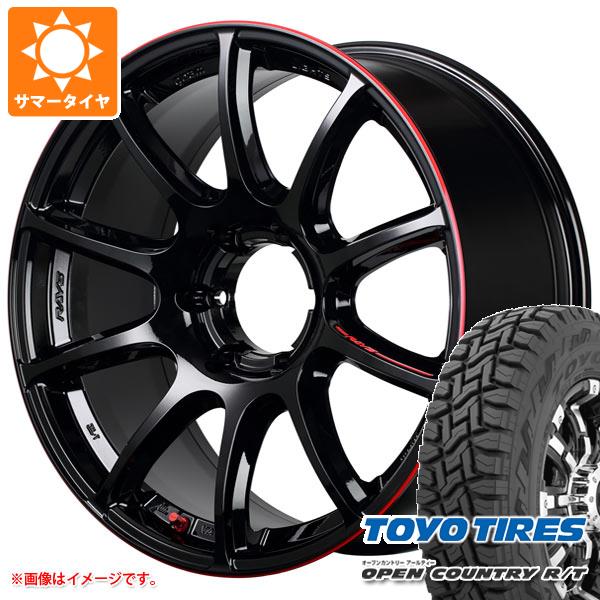 サマータイヤ 265/60R18 110Q トーヨー オープンカントリー R/T ブラックレター レイズ グラムライツ 57トランスエックス REV 8.0 18 :57trxrev 32615:タイヤ1番