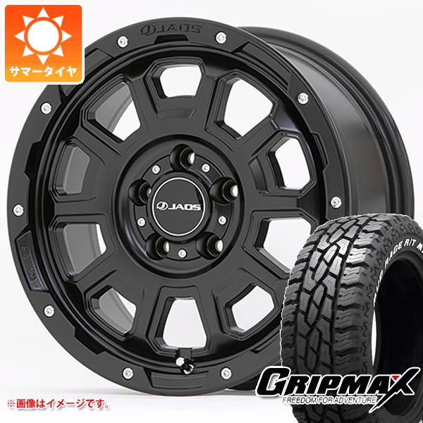 エクリプスクロス GK系用 サマータイヤ グリップマックス マッドレイジ R/T MAX LT225/65R17 107/103S ホワイトレター ジャオス アダマス BL5 7.5-17｜tire1ban