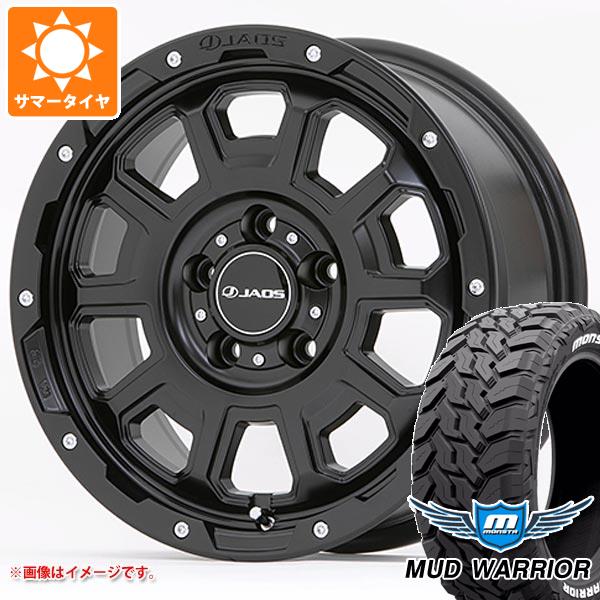 エクリプスクロス GK系用 サマータイヤ モンスタ マッドウォーリアー LT215/70R16 107/105Q ホワイトレター ジャオス アダマス BL5 7.0 16 :adbl5mb 34780 m83969tb:タイヤ1番