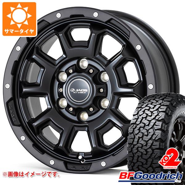 ハイエース 200系用 サマータイヤ BFグッドリッチ オールテレーンT/A KO2 LT215/70R16 100/97R ホワイトレター ジャオス アダマス BL5 6.5 16 :adbl5mph 21564 t80971yt:タイヤ1番