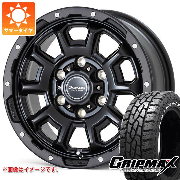 ハイエース 200系用 サマータイヤ グリップマックス マッドレイジ R/T MAX 215/65R16C 109/107Q ホワイトレター ジャオス アダマス BL5 6.5 16 :adbl5mph 36501 t80967yt:タイヤ1番