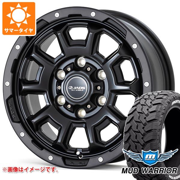 ハイエース 200系用 サマータイヤ モンスタ マッドウォーリアー LT215/70R16 107/105Q ホワイトレター ジャオス アダマス BL5 6.5 16 :adbl5mph 34780 t80971yt:タイヤ1番