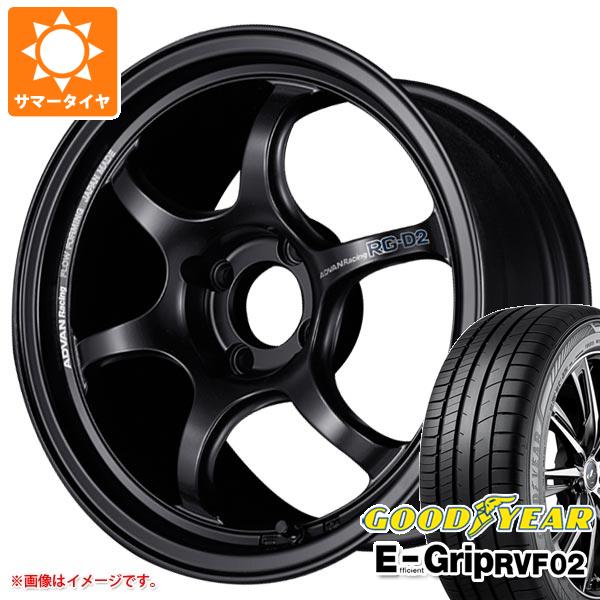 サマータイヤ 225/55R18 102V XL グッドイヤー エフィシエントグリップ RVF02 アドバンレーシング RG-D2 8.0-18｜tire1ban