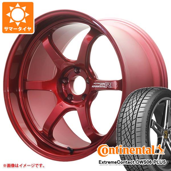 サマータイヤ 245/35R20 95Y XL コンチネンタル エクストリームコンタクト DWS06 プラス アドバンレーシング R6 9.0 20 :adr6 36663:タイヤ1番