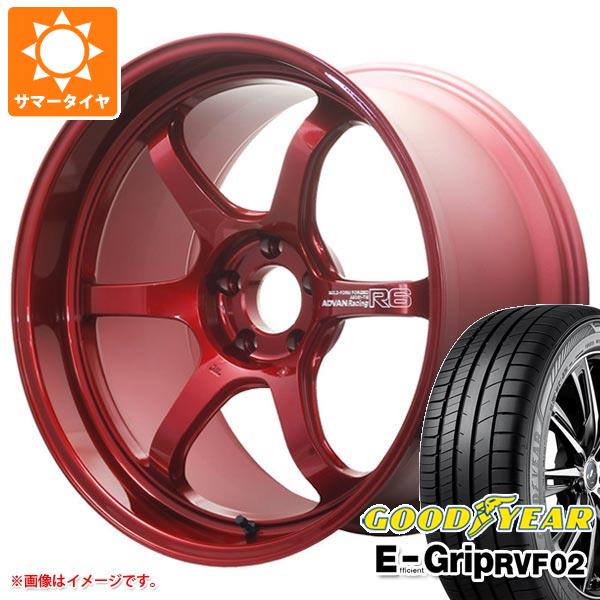 サマータイヤ 245/45R20 103W XL グッドイヤー エフィシエントグリップ RVF02 アドバンレーシング R6 9.0 20 :adr6 36608:タイヤ1番