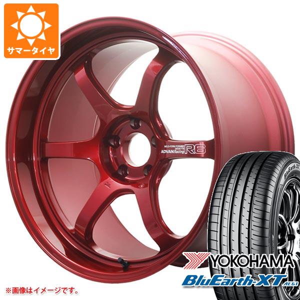 サマータイヤ 235/55R20 102V ヨコハマ ブルーアースXT AE61 アドバンレーシング R6 9.0 20 :adr6 34384:タイヤ1番