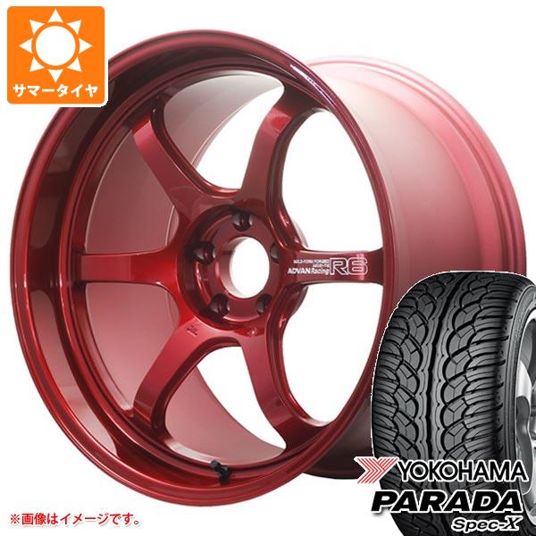 サマータイヤ 235/55R20 102V ヨコハマ パラダ スペック X PA02 アドバンレーシング R6 9.0 20 :adr6 7990:タイヤ1番