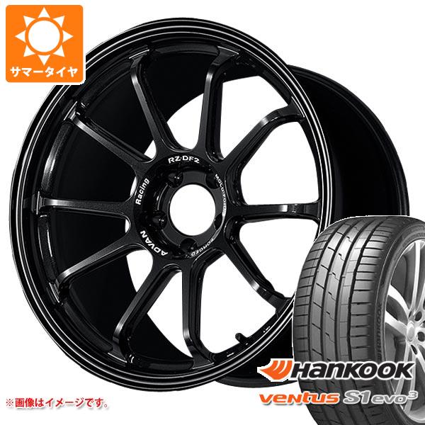 2026年製 サマータイヤ 225/40R19 (93Y) XL ハンコック ベンタス S1 エボ3 K127 アドバンレーシング RZ-DF2 8.5-19