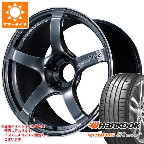 サマータイヤ 245/45R18 100Y XL ハンコック ベンタス S1 エボ3 K127 アドバンレーシング TC 4 7.5 18 :adtc4 39965:タイヤ1番