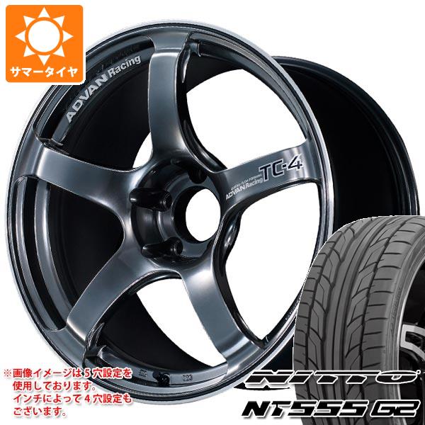 サマータイヤ 215/45R18 93Y XL ニットー NT555 G2 アドバンレーシング TC 4 7.5 18 :adtc4 24109:タイヤ1番