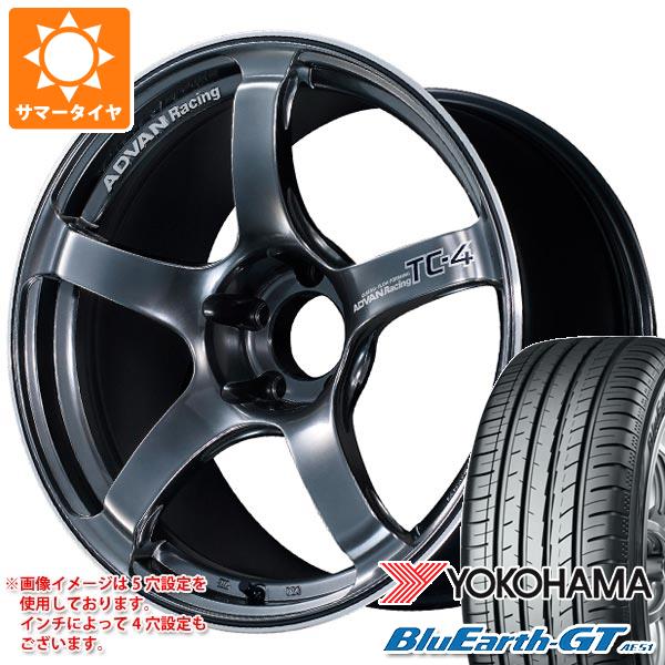 サマータイヤ 225/40R18 92W XL ヨコハマ ブルーアースGT AE51 アドバンレーシング TC-4 8.0-18｜tire1ban