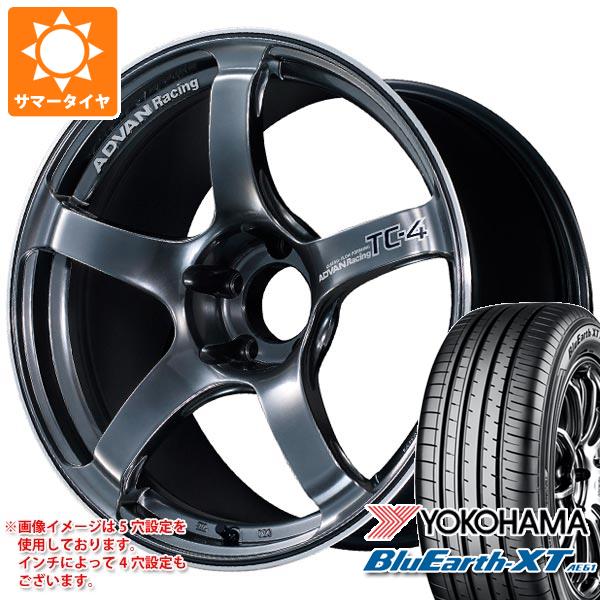 サマータイヤ 225/50R18 95V ヨコハマ ブルーアースXT AE61 アドバンレーシング TC 4 8.0 18 :adtc4 34388:タイヤ1番