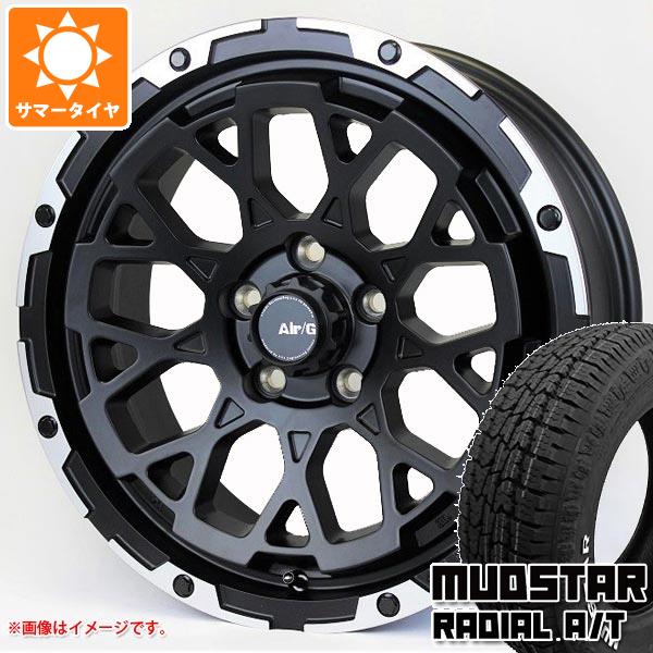 T31エクストレイル用 サマータイヤ マッドスター ラジアル A/T 215/65R16C 109/107L ホワイトレター エアージー ロックス 7.0 16 :agrock 34808 n84986sn:タイヤ1番