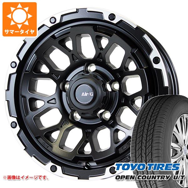 5本セット ジムニーシエラ JB74W用 サマータイヤ トーヨー オープンカントリー U/T 215/70R16 100H エアージー ロックス 6.0 16 :agrocks 28545 s86770zk 5:タイヤ1番