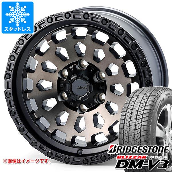 スタッドレスタイヤ ブリヂストン ブリザック DM-V3 265/70R17 115Q エアージー ヴァルカン 8.0-17