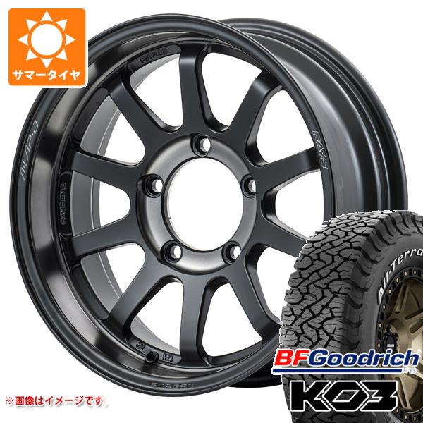 5本セット ジムニーシエラ JB74W用 サマータイヤ BFグッドリッチ オールテレーンT/A KO3 LT235/70R16 ホワイトレター エーラップ J 2324 LTD 6.0 16 : alj2324s 42577 s861007zk 5 : タイヤ1番