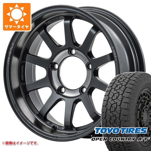 ジムニーシエラ JB74W用 サマータイヤ トーヨー オープンカントリー A/T3 215/70R16 100T ブラックレター レイズ エーラップ J 2324 LTD 6.0 16 :alj2324s 38817 s86770zk:タイヤ1番