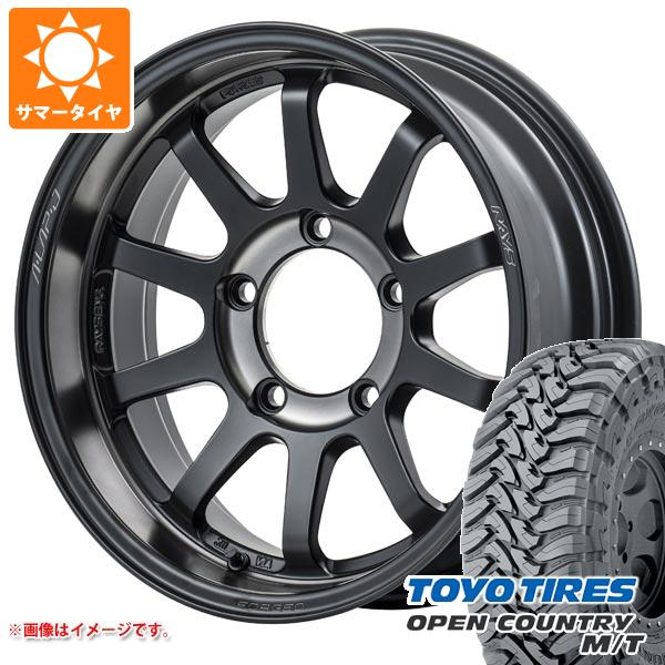 ジムニー JB64W用 サマータイヤ トーヨー オープンカントリー M/T LT225/75R16 103/100Q ホワイトレター レイズ エーラップ J 2324 LTD 5.5 16 :alj2324j 34450 s861004zk:タイヤ1番